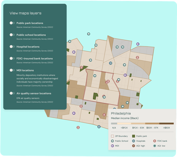 See more insights in one map